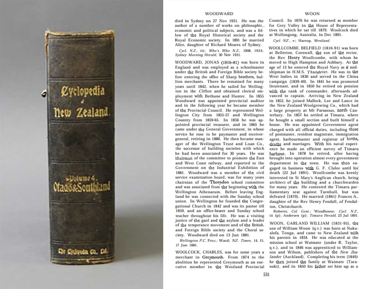Cyclopedia of New Zealand Volume 4 Otago and Southland 1905 Belfield Woollcombe p268