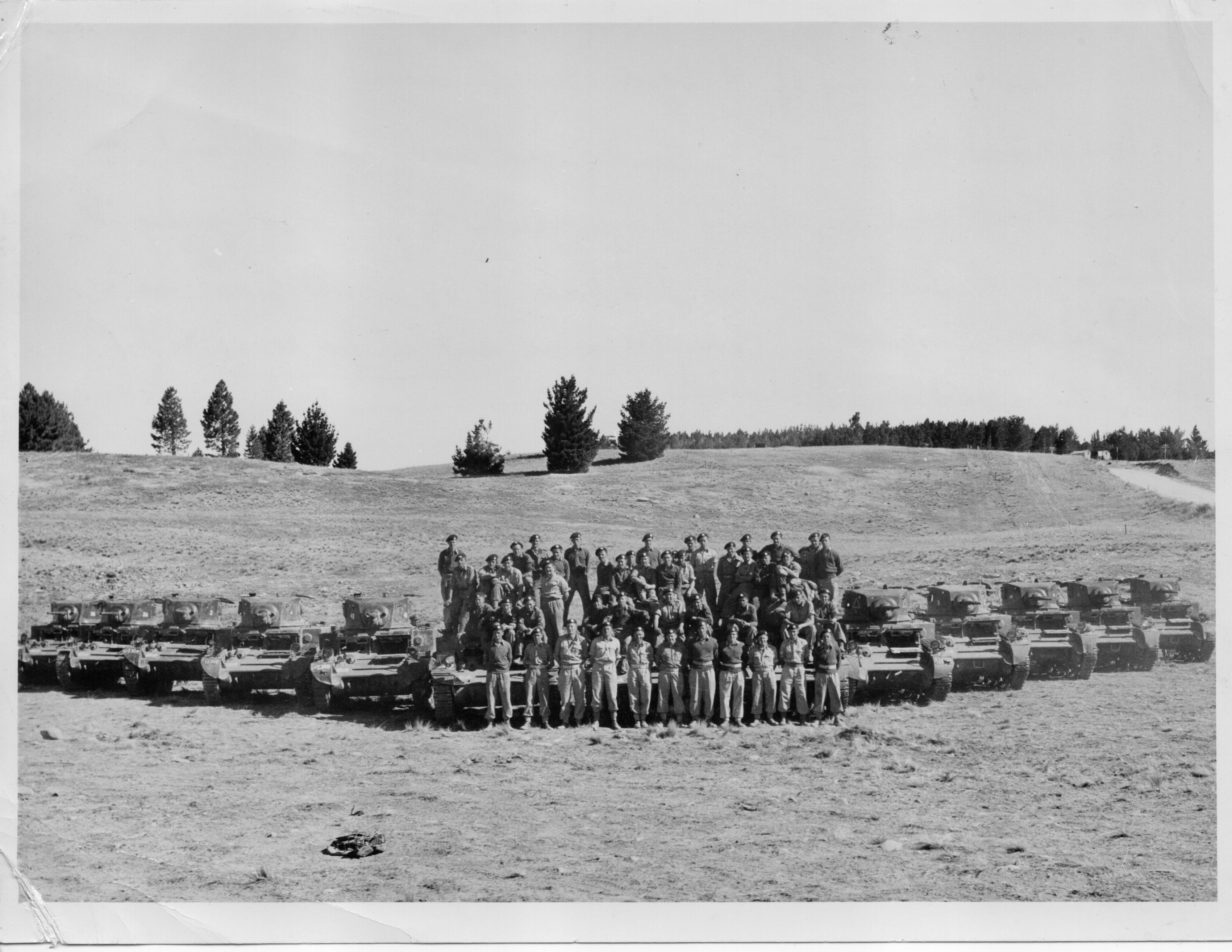 A Sqn Tanks Balmoral Tekapo 1956