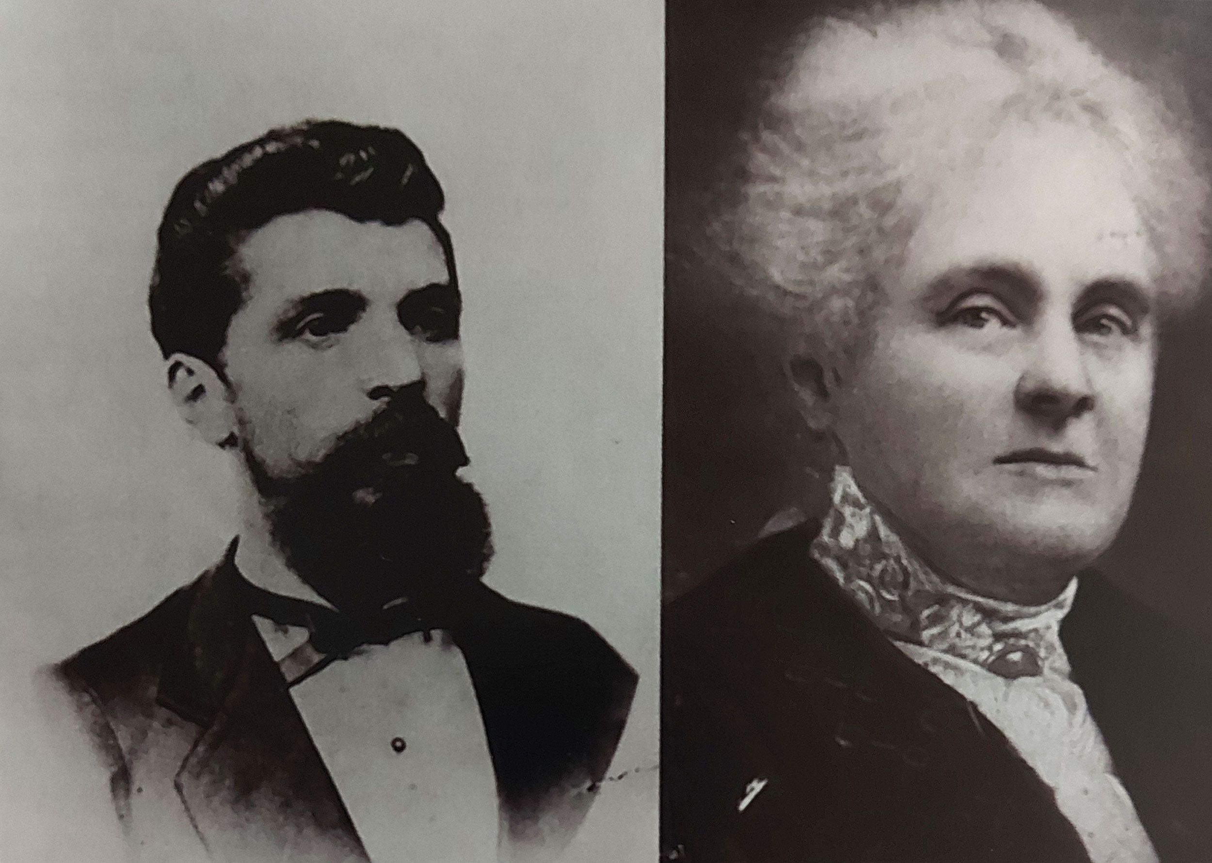 Arthur Gabites and wife Margaret From Gabites family history book