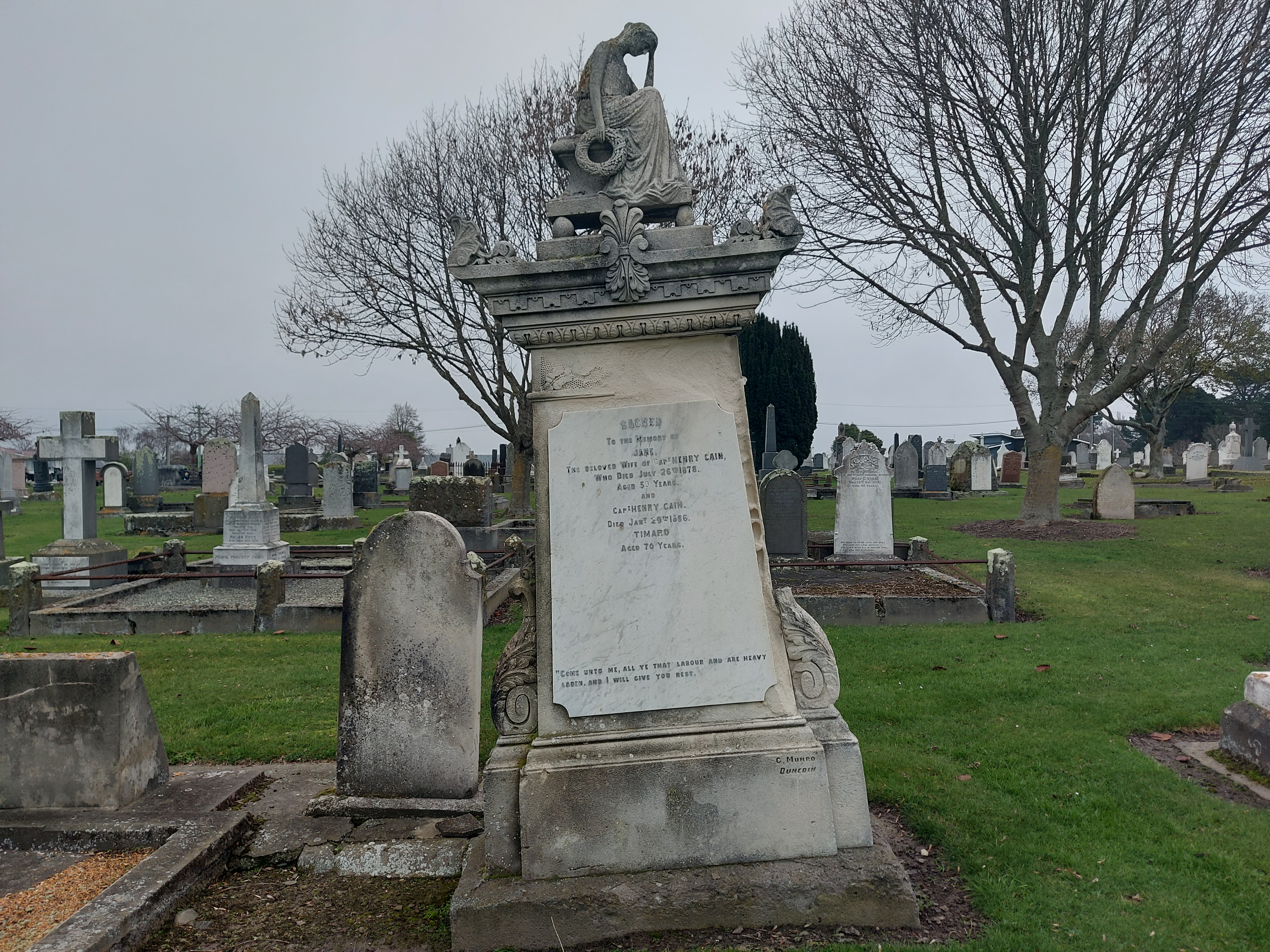 Captain Henry Cain Grave 20250703 114800 Roselyn Fauth