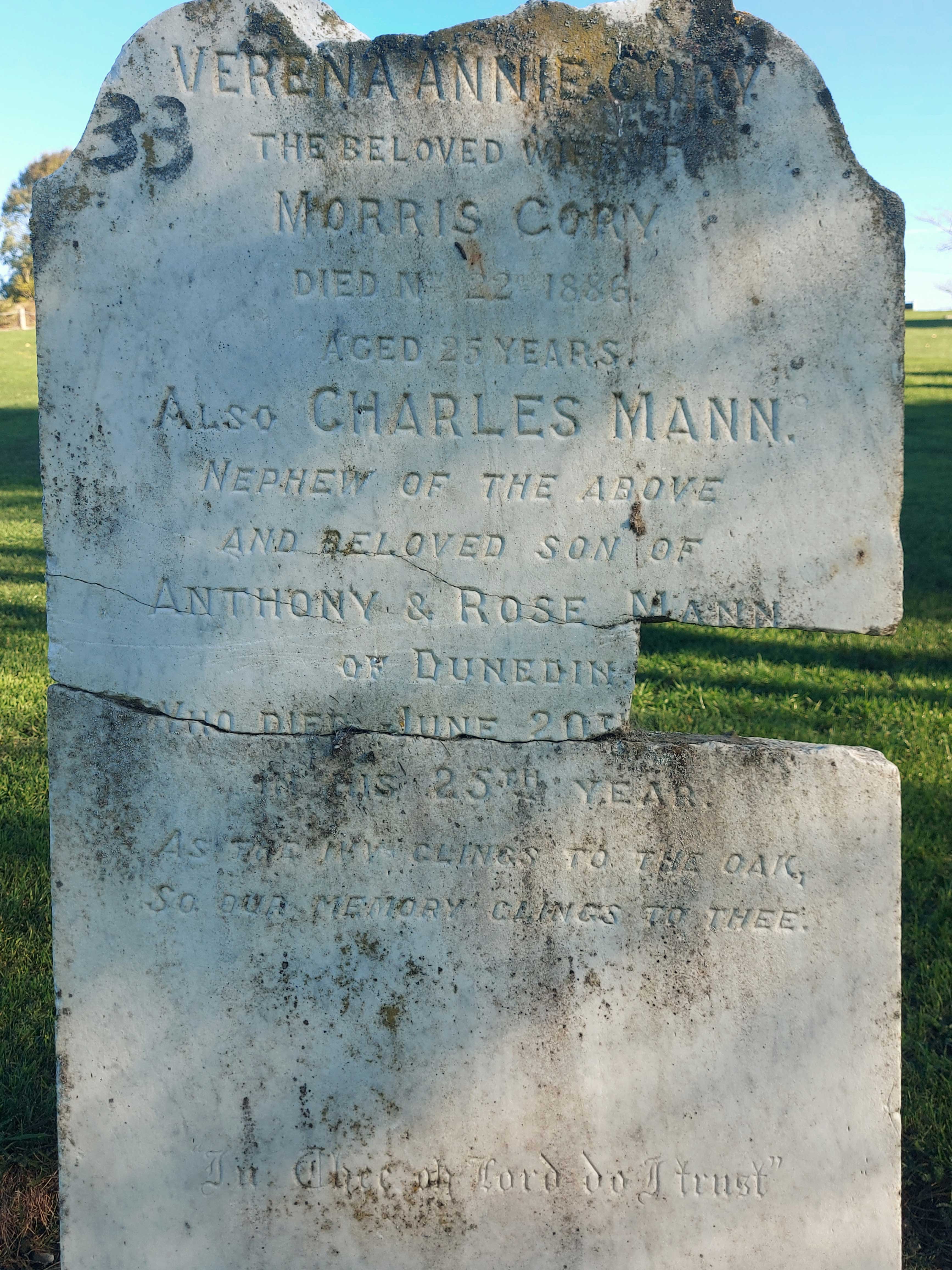 Cory Headstone Timaru Photo RFauth 20250531 104634