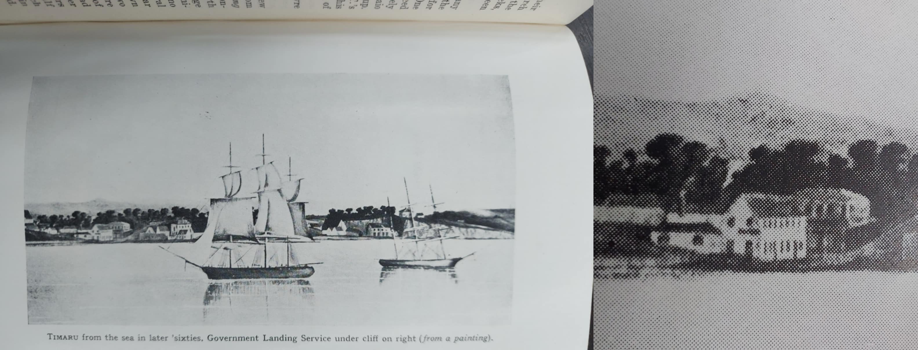 Could this painting show us what the cottage looked like unfortunatly the painting is not dated George Rhodes Book at the Timaru District Library