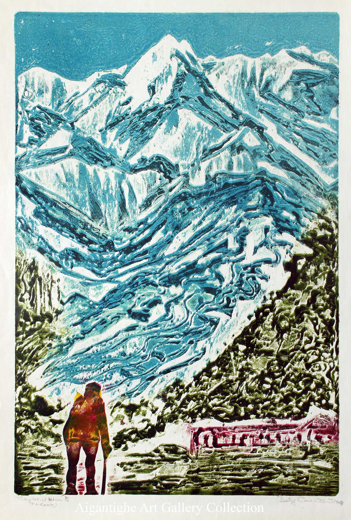 Curnow Betty They hold him Mt Cook Aigantighe Art Gallery Collection under copyright reproduced with permission