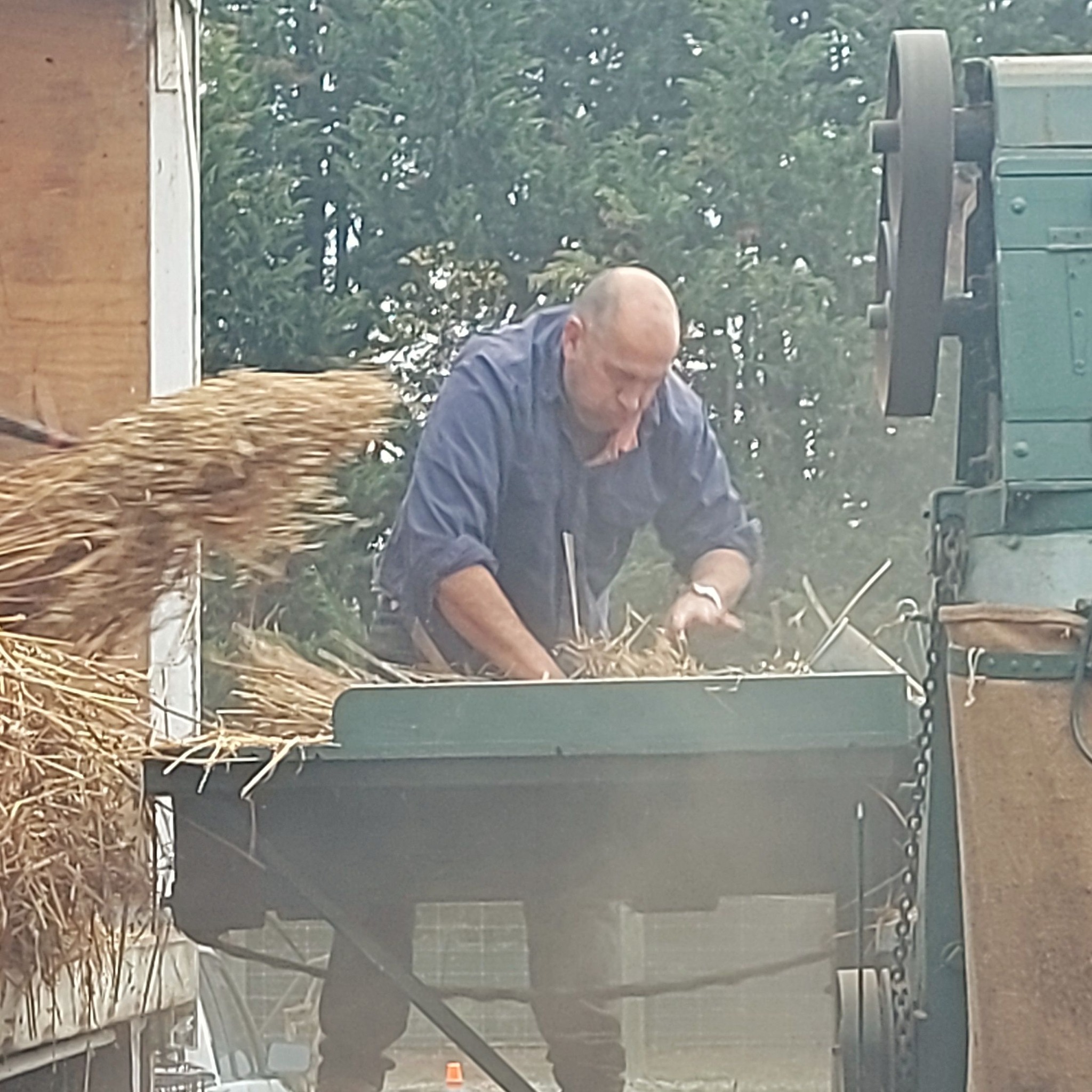 Cutting Chaff Kyle Park Demonstration 25 May 2025 2
