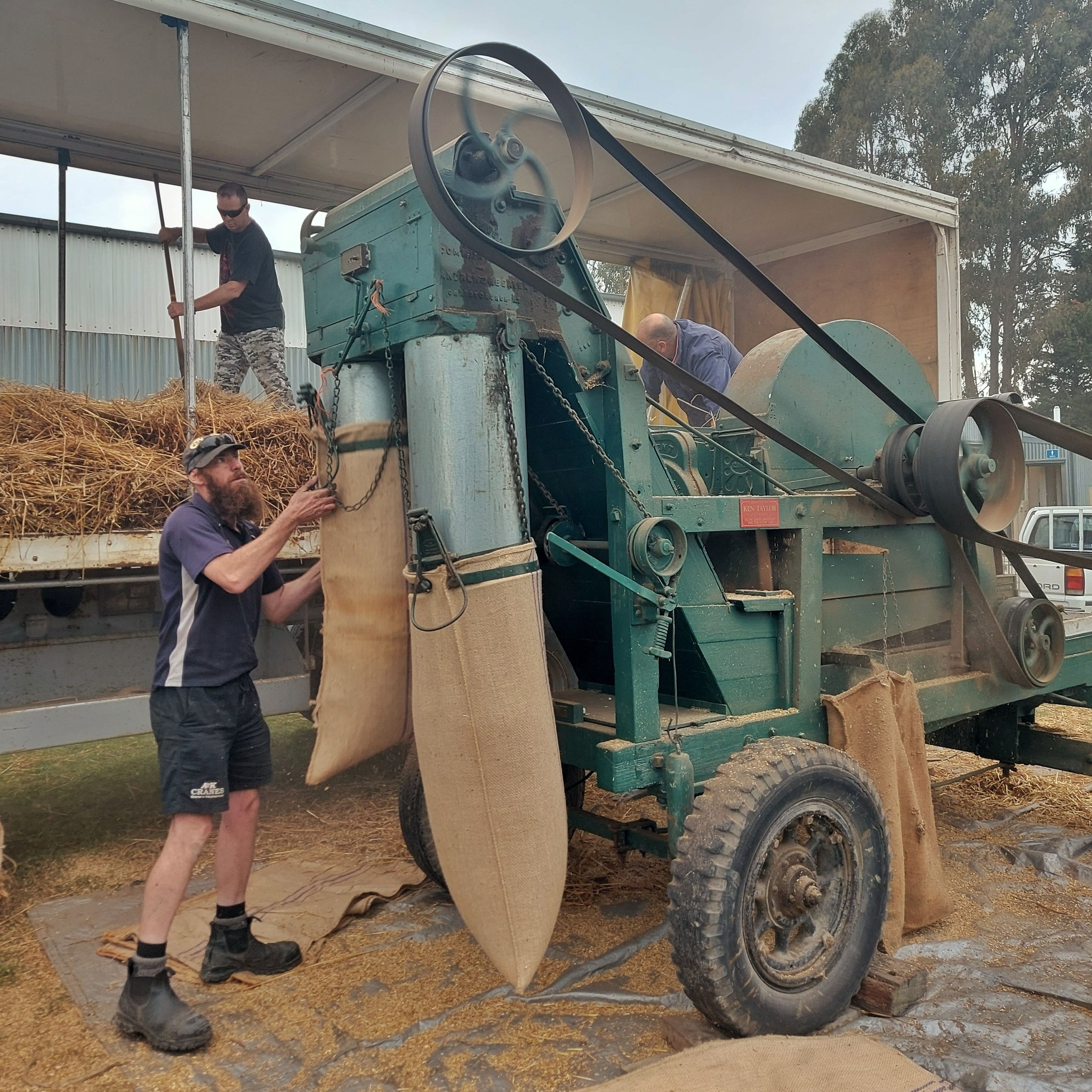 Cutting Chaff Kyle Park Demonstration 25 May 2025 3