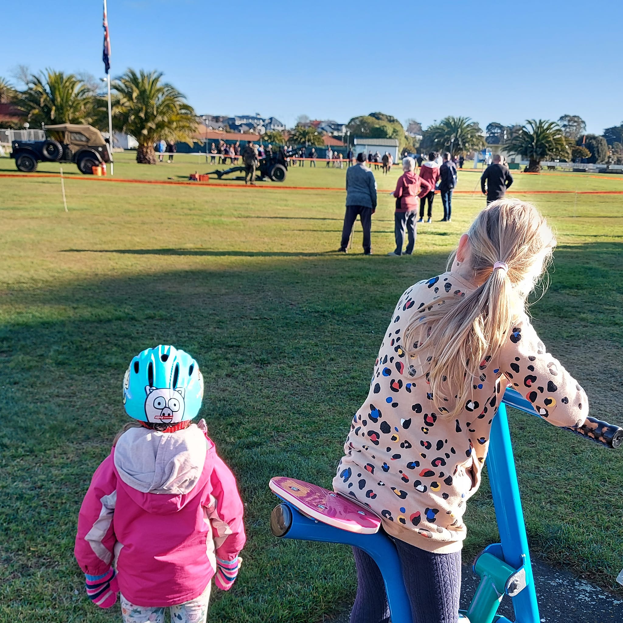 Happy Birthday Queen Elizabeth gun salute WuHoo Timaru Roselyn Fauth
