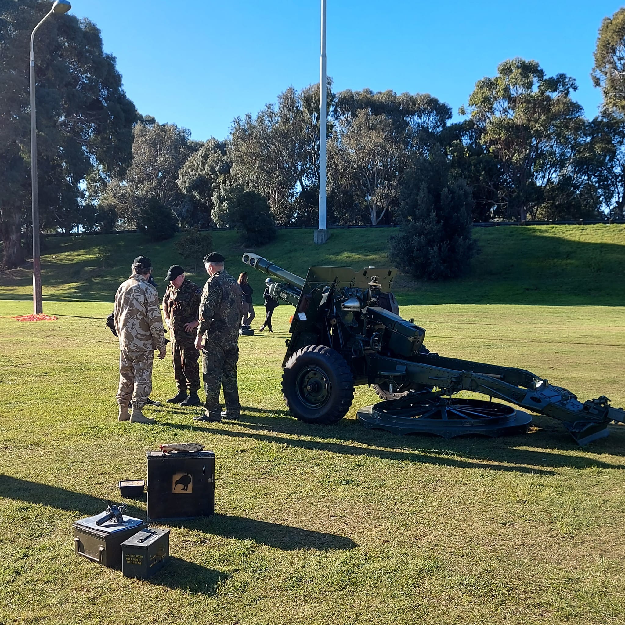 Happy Birthday Queen Elizabeth gun salute WuHoo Timaru Roselyn Fauth 2