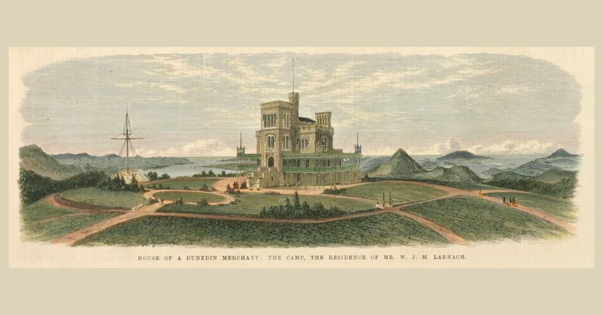 Larnarch Castle The Australasian Sketcher