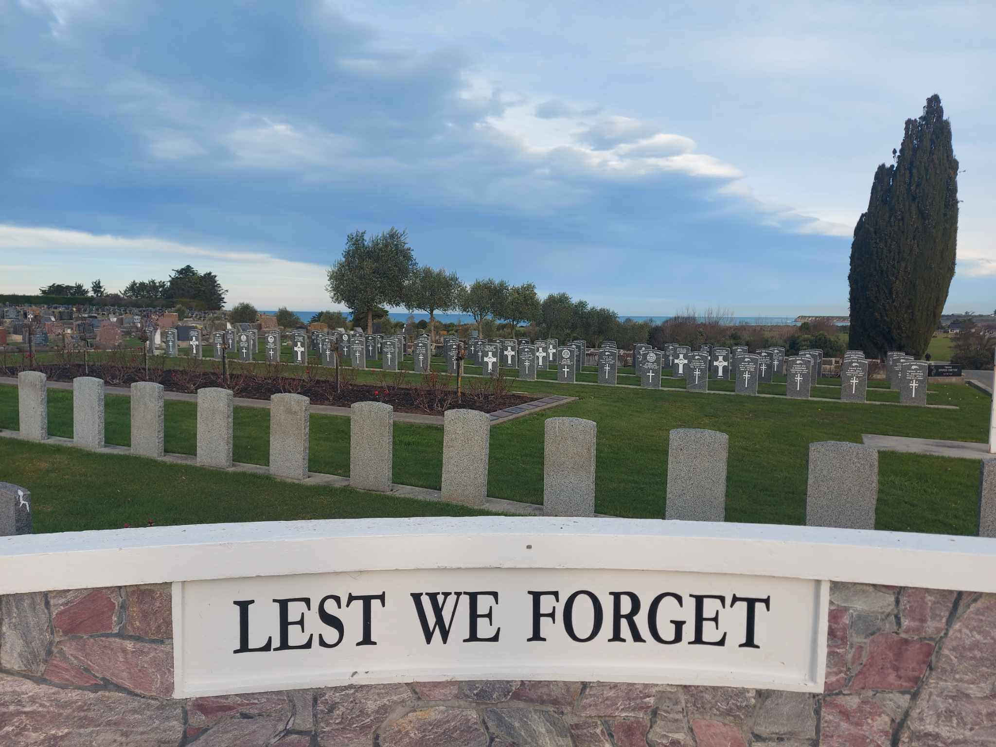 Lest We Forget Timaru Cemetery Roselyn Fauth
