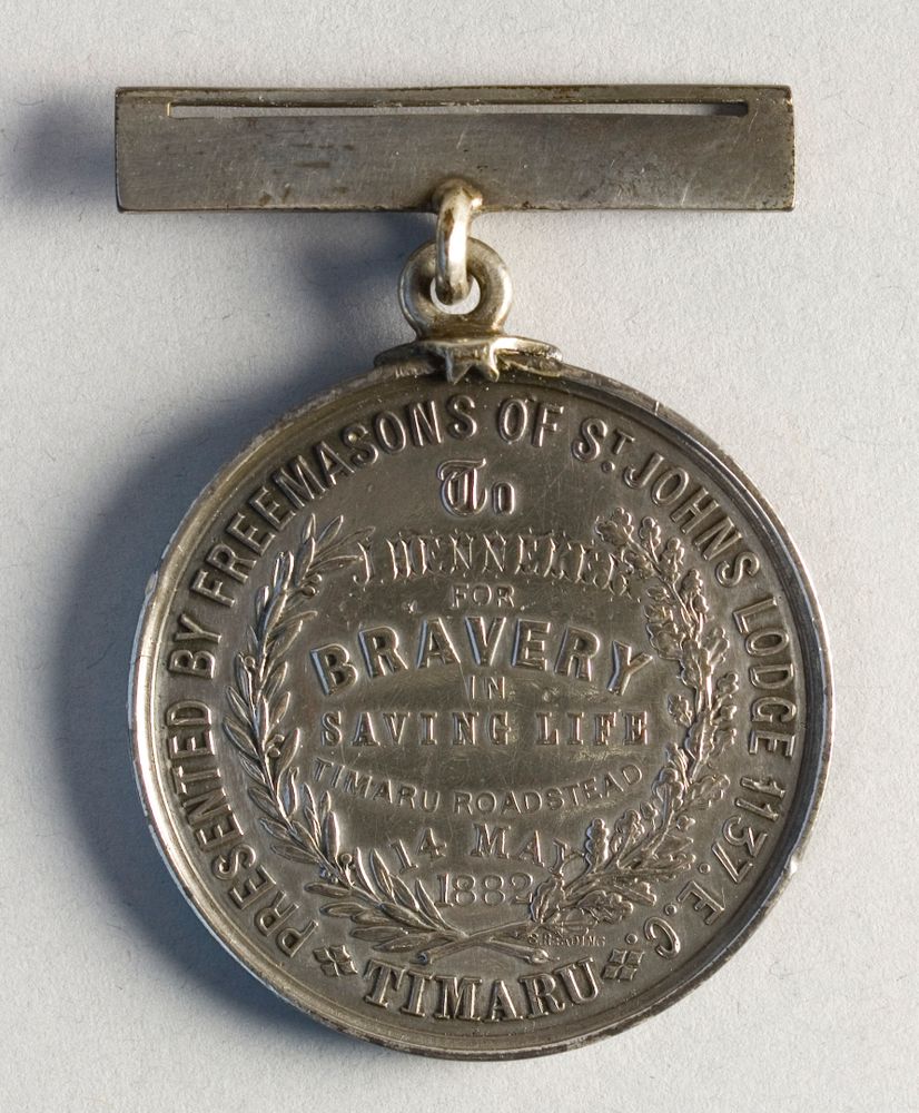 MA I362862 TePapa Silver Medal Wreck of preview