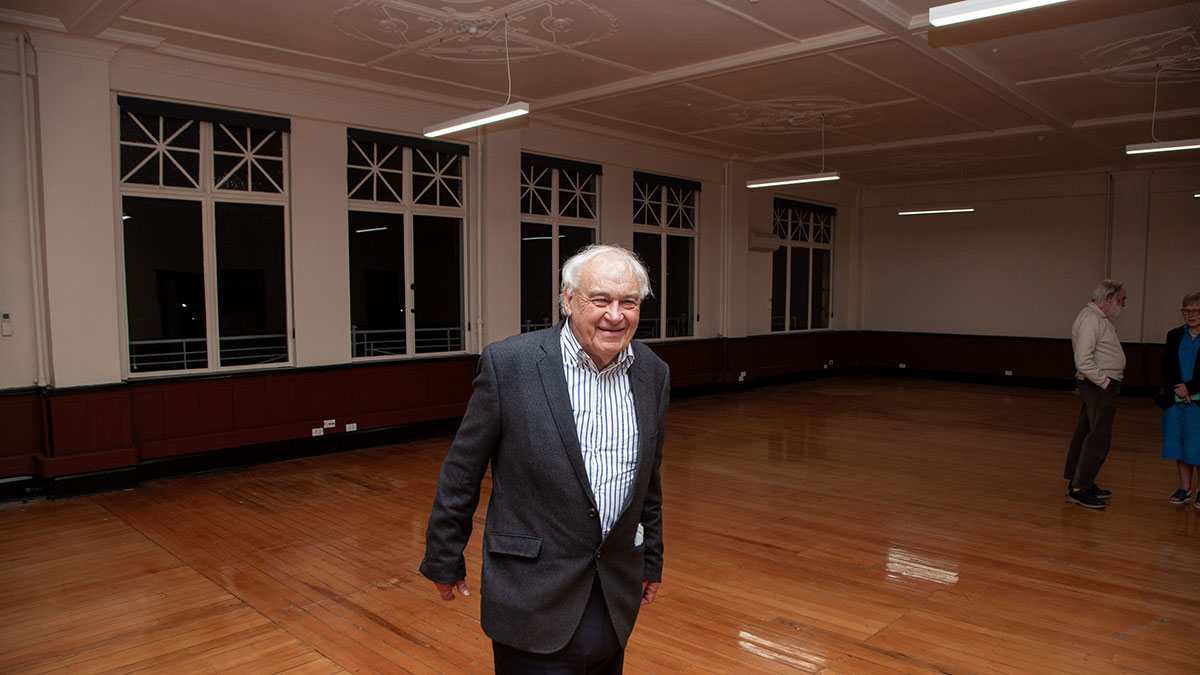 John Turnbull grandson of architect James Turnbull Oxford 100 AT0066