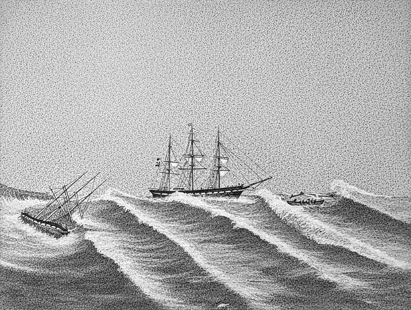 Painting of the Benvenue and City of Perth