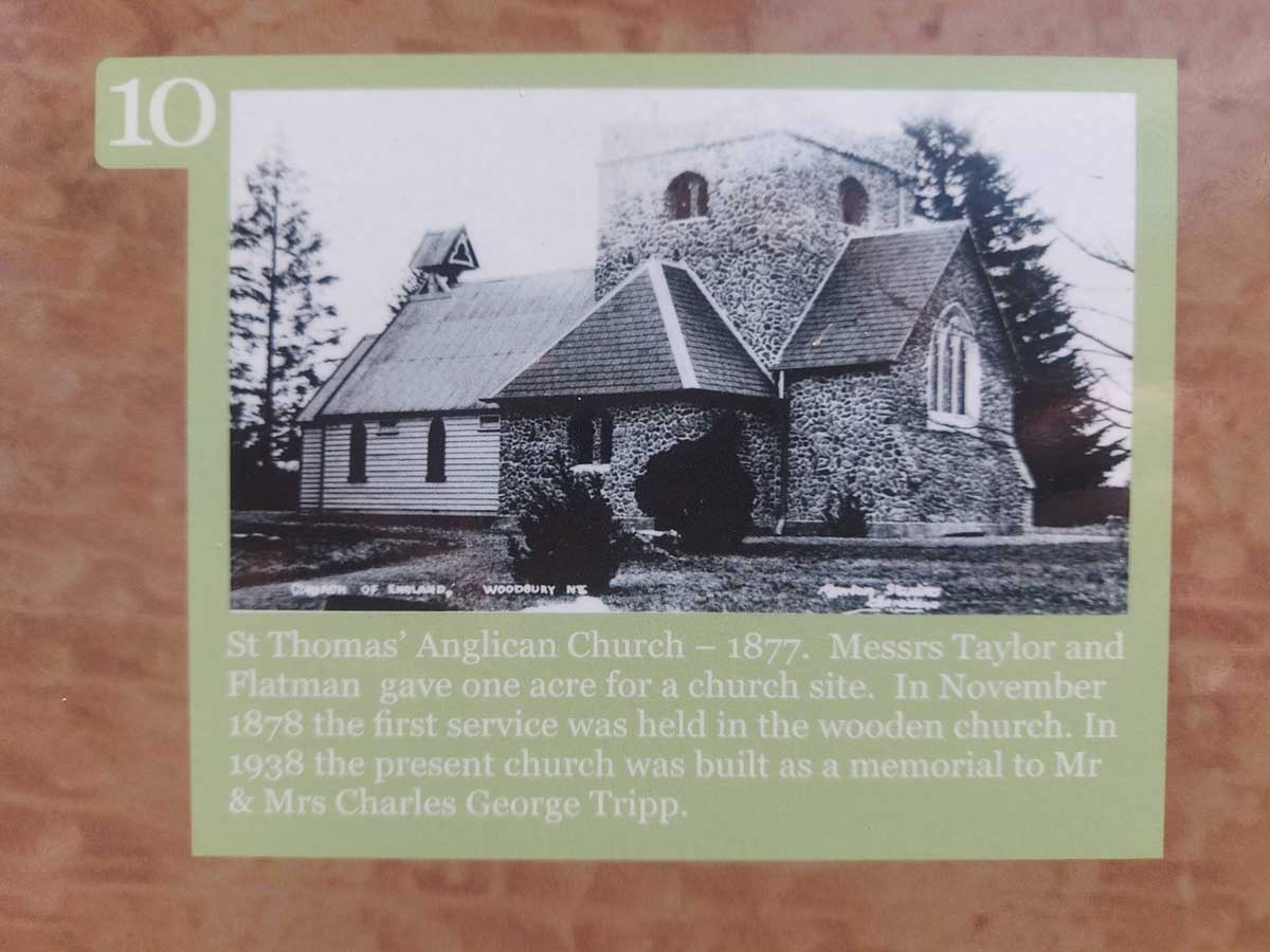 Places of Interest in the Woodbury Area Signage at the Eleanor Tripp Library South Canterbury 10