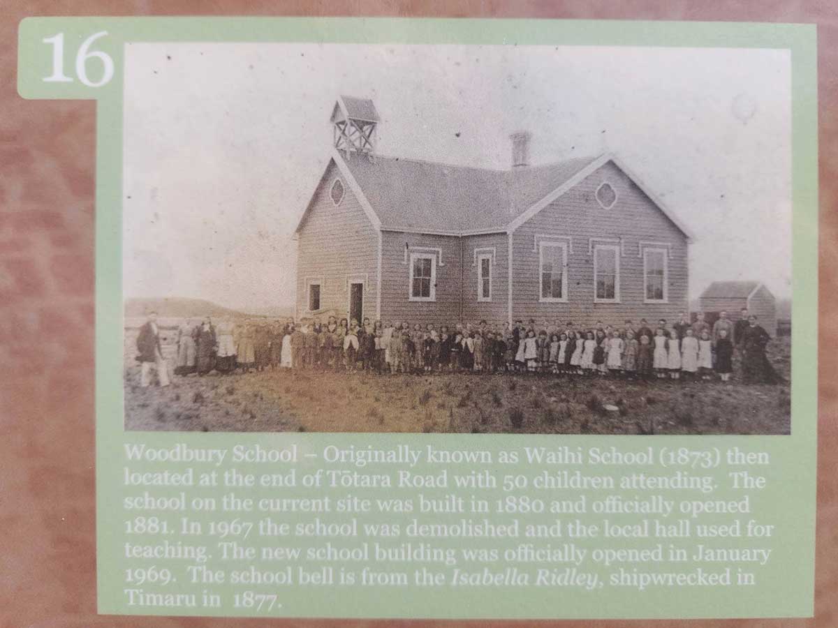Places of Interest in the Woodbury Area Signage at the Eleanor Tripp Library South Canterbury 16