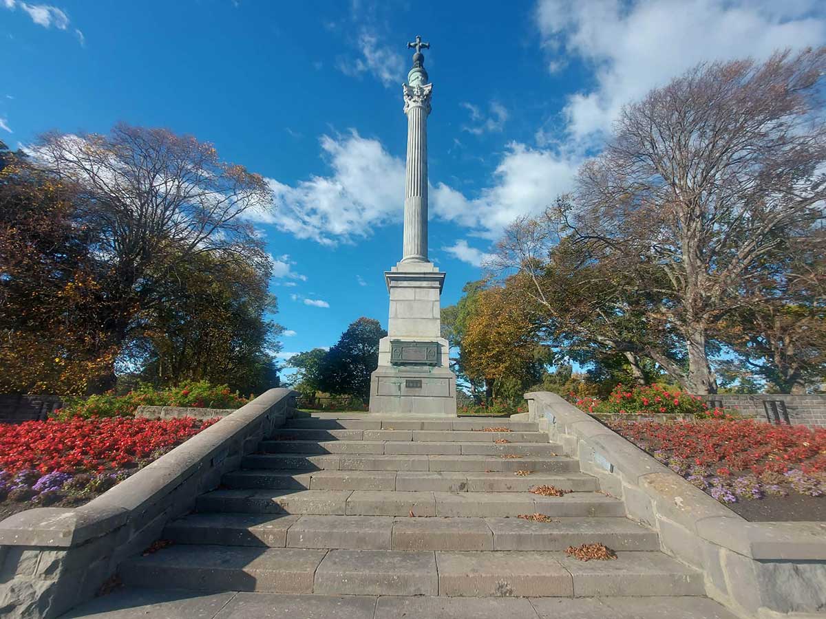 War Memorial Timaru Botanic Gardens Photography Roselyn Fauth April 2026