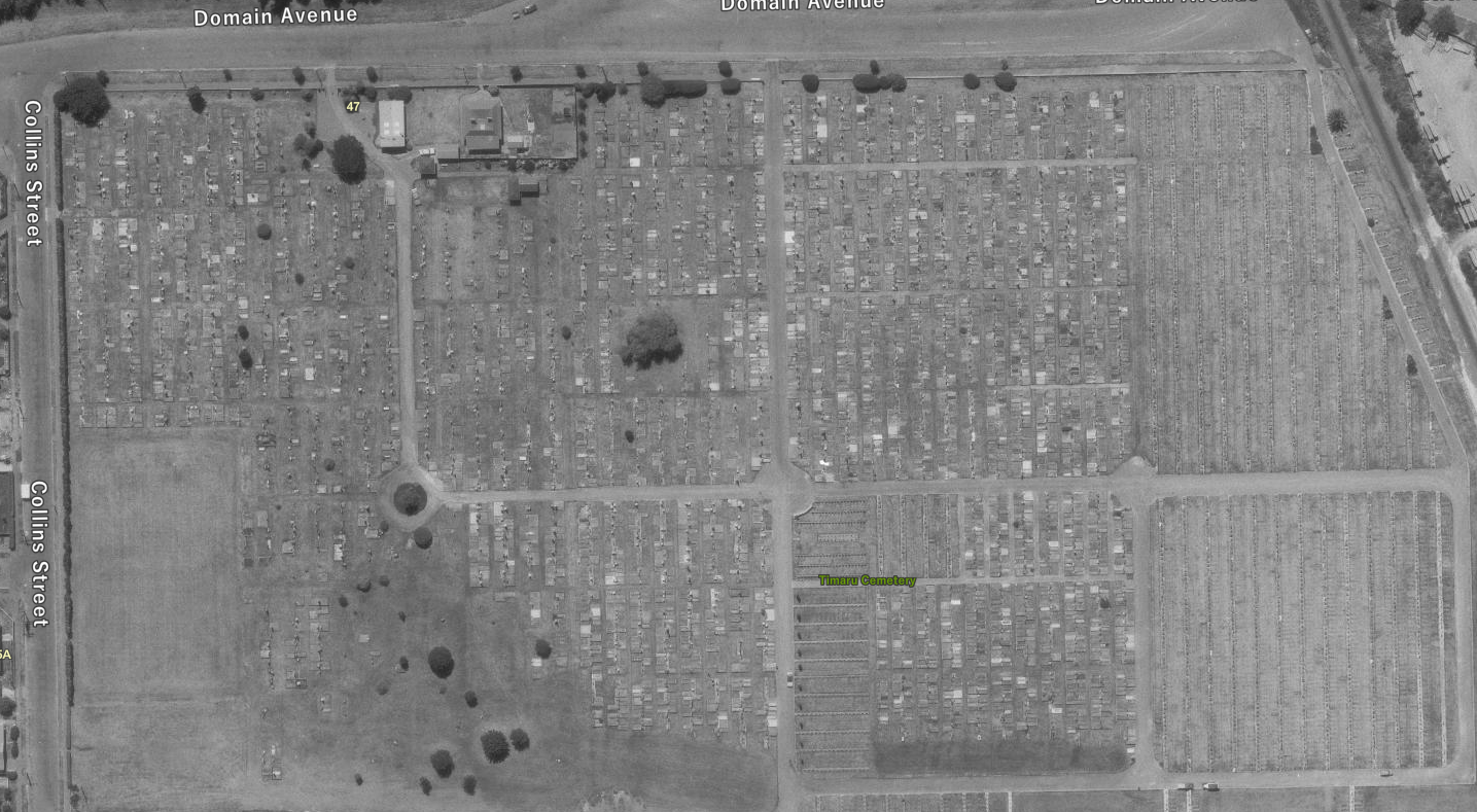 Sexton House 1980 84 Timaru Cemetery CanterburyMaps