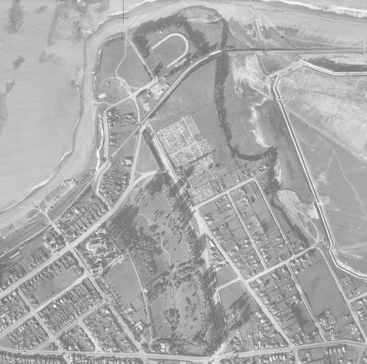 Site of the triangle and patiti point 1938 Retrolens