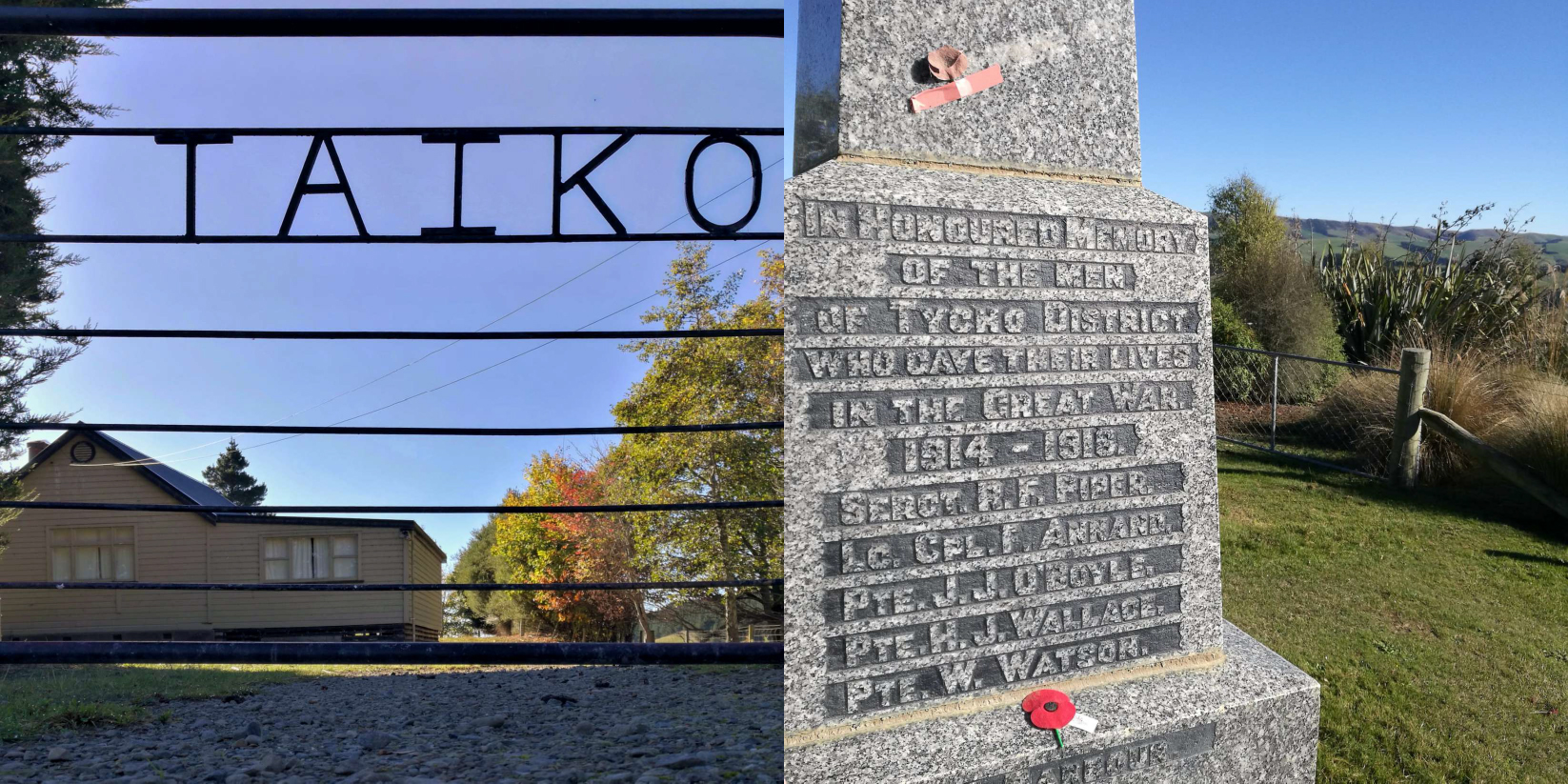 Taiko School and Tycho War Memorial