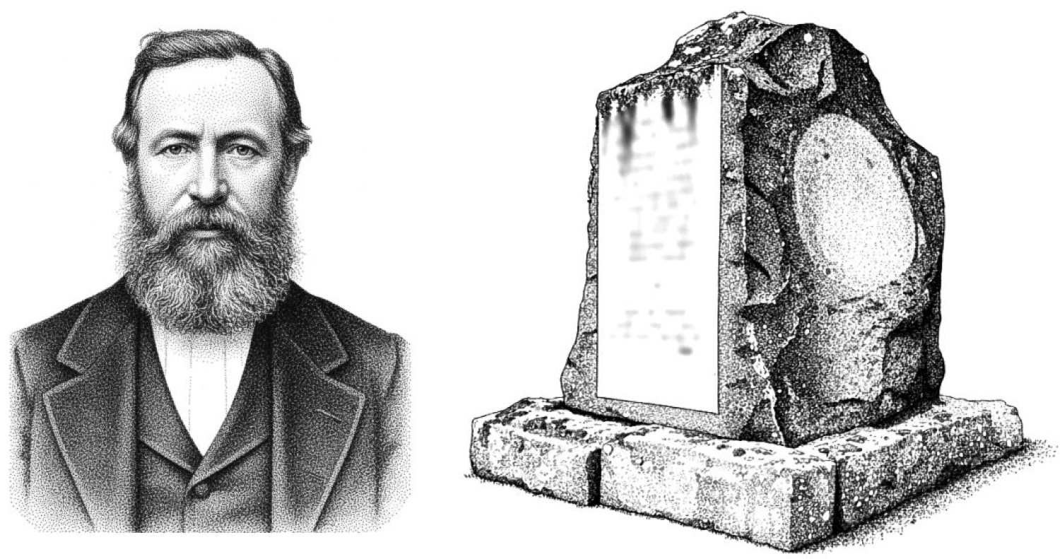 The Harbourmaster Captain Alexander Mills and his grave at Timaru Cemetery