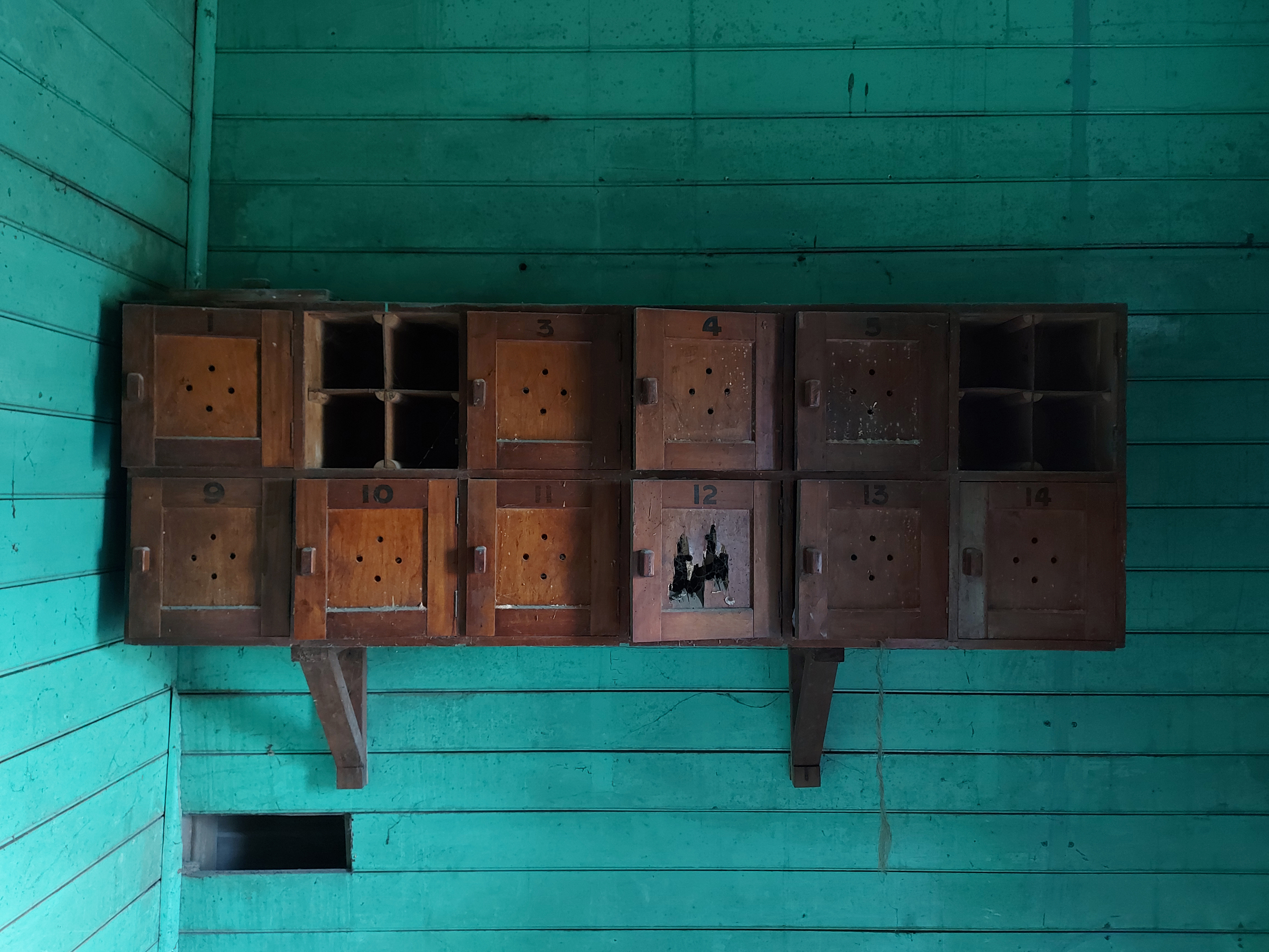 Timaru Blacket Lighthouse Pigeon Hole Cupboards 2022 06 29 Roselyn Fauth