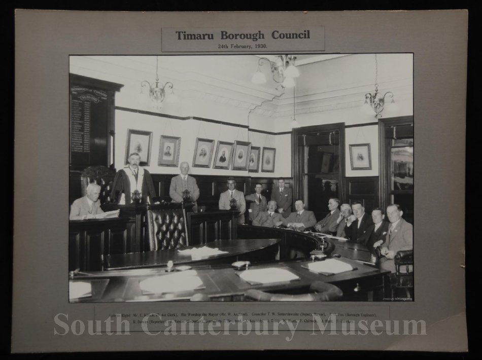 Timaru Council George Benstead South Canterbury Museum 4880