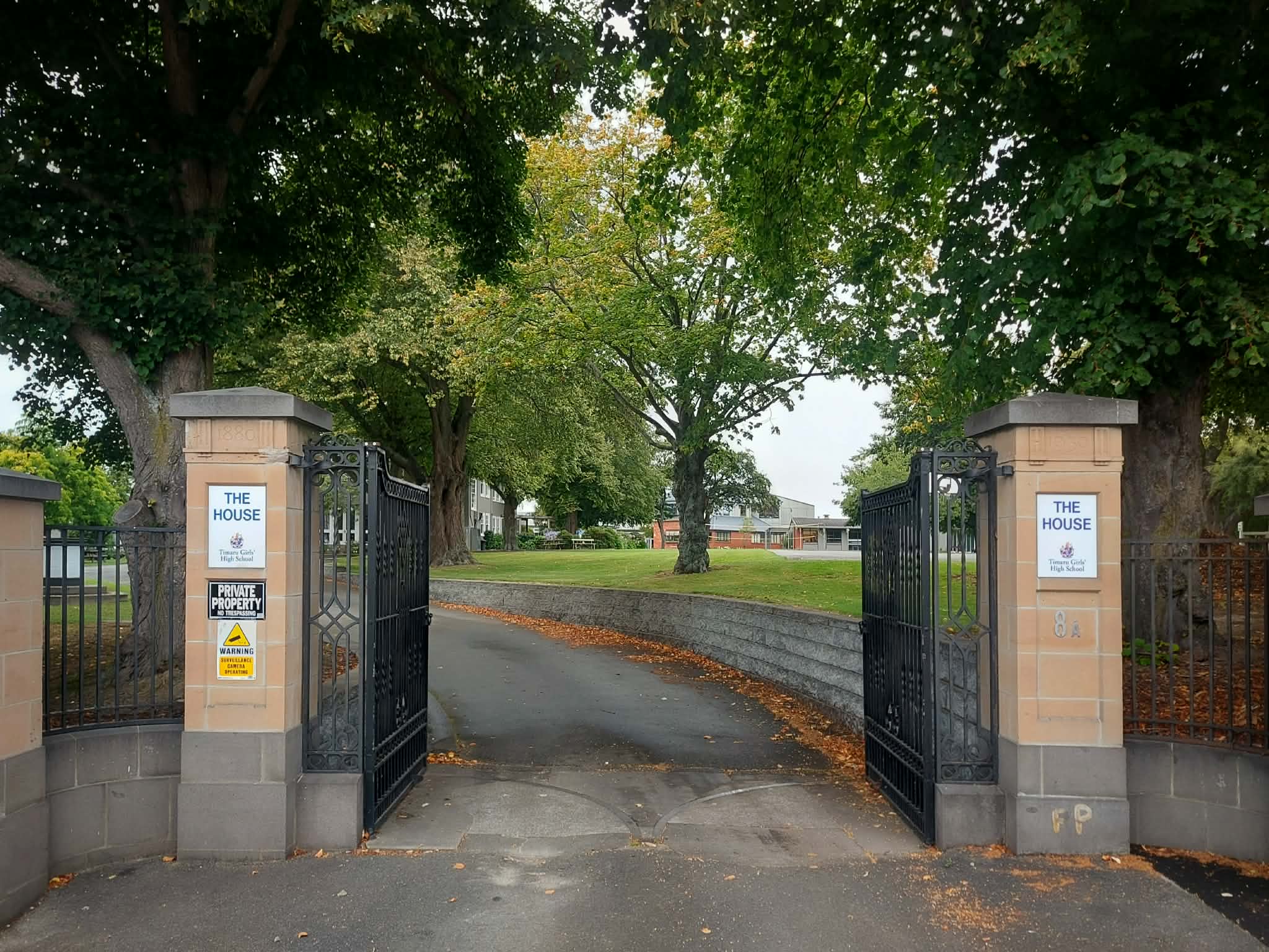 Timaru Girls High Centennial Gate Photo Roselyn Fauth 0