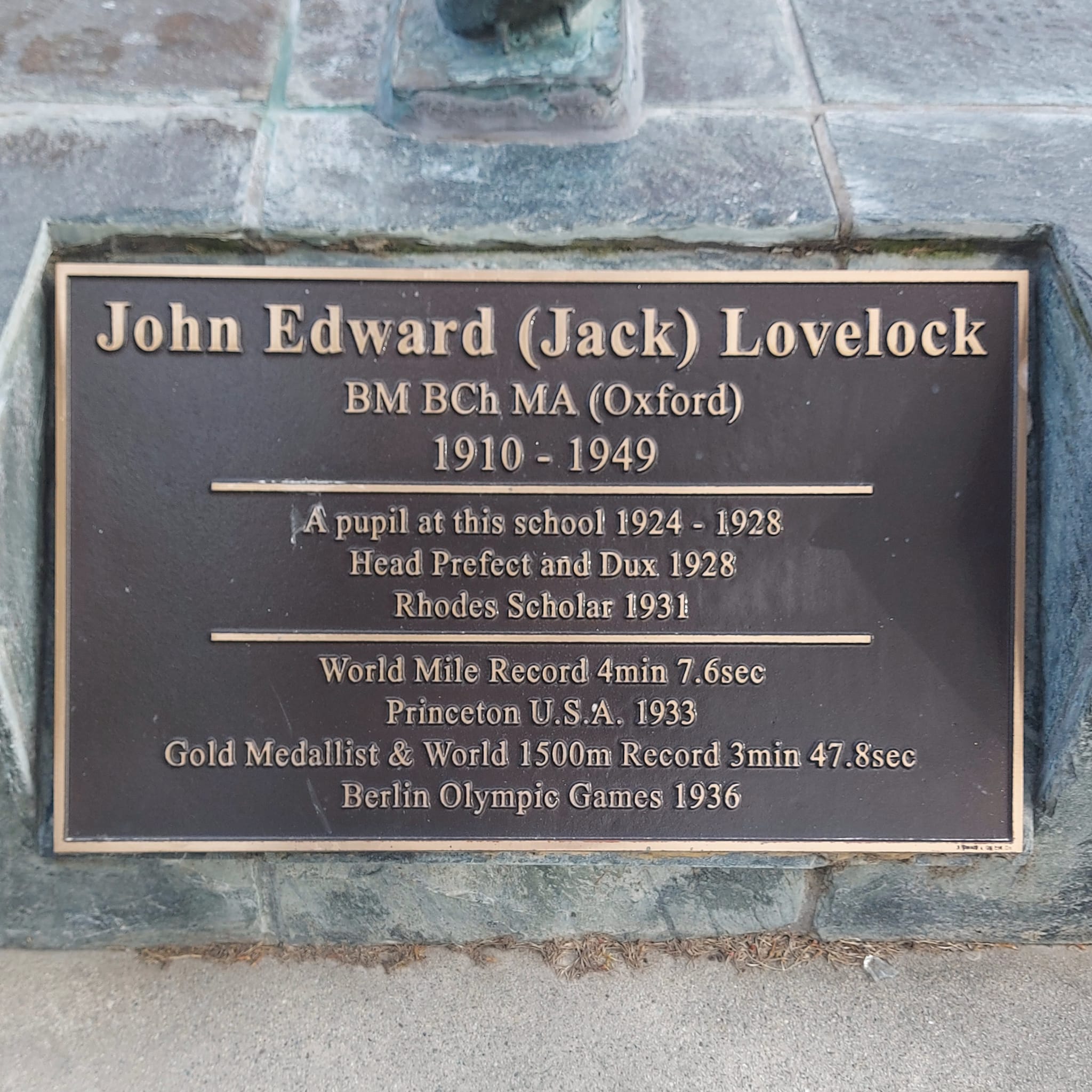 Timarus Olympic Oak Jack Lovelock Timaru Boys High School WuHoo Timaru Roselyn Fauth 2022