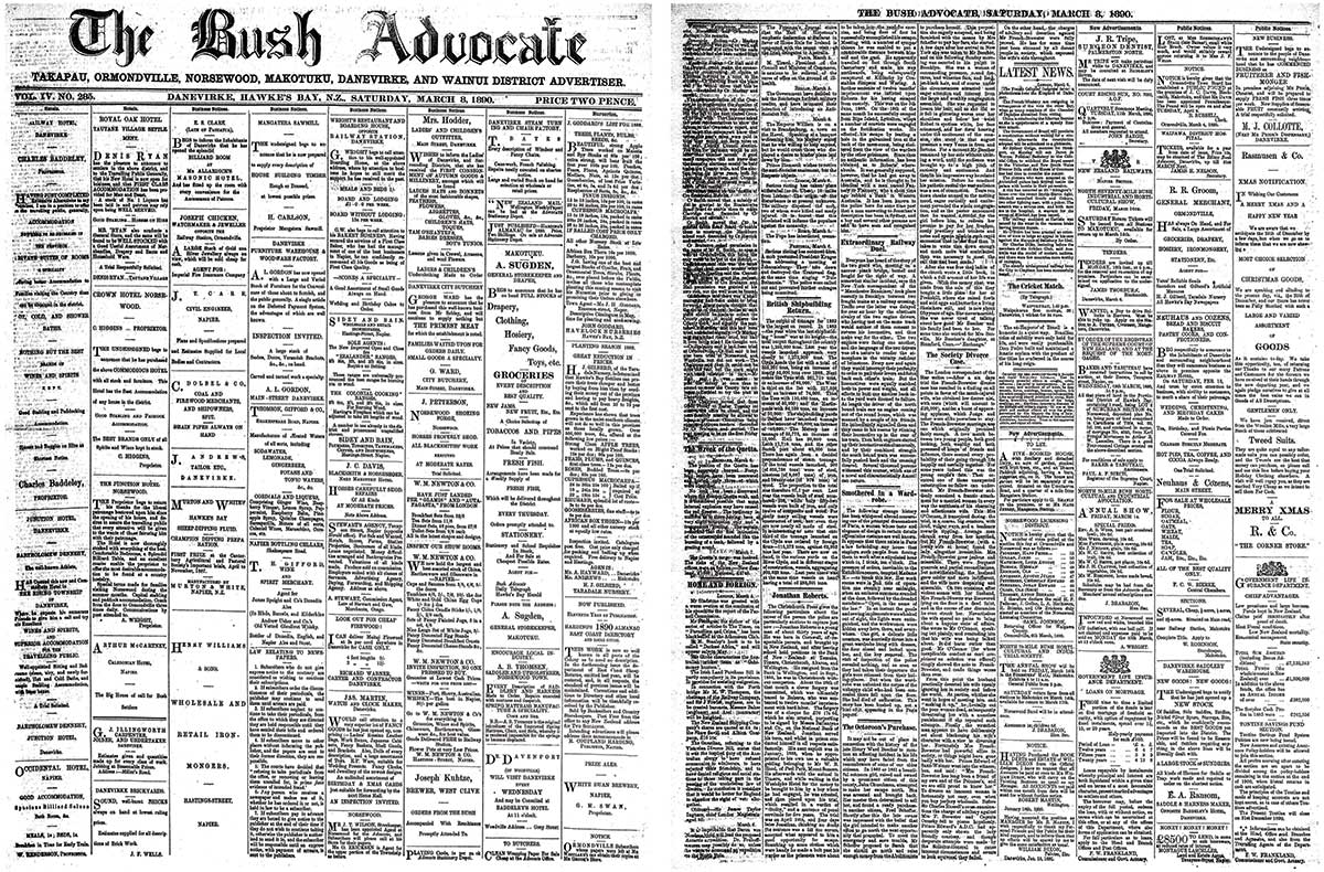 Jonathan Roberts in the Bush Advocate Volume IV Issue 285 8 March 1890
