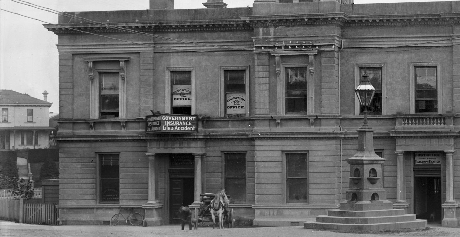 1904 Post Office Timaru Muir and Moodie Te Papa 014680