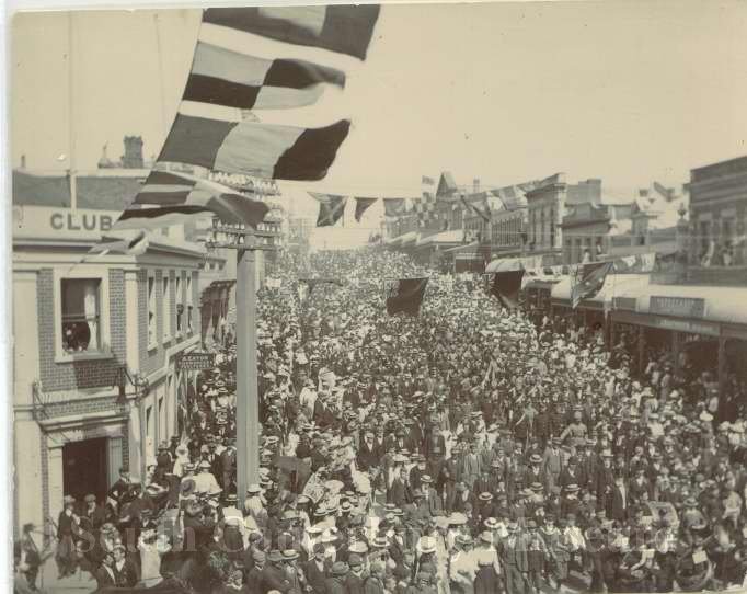 Imperial Indian Contingent at Timaru 4 March 1901 South Canterbury Museum 1569