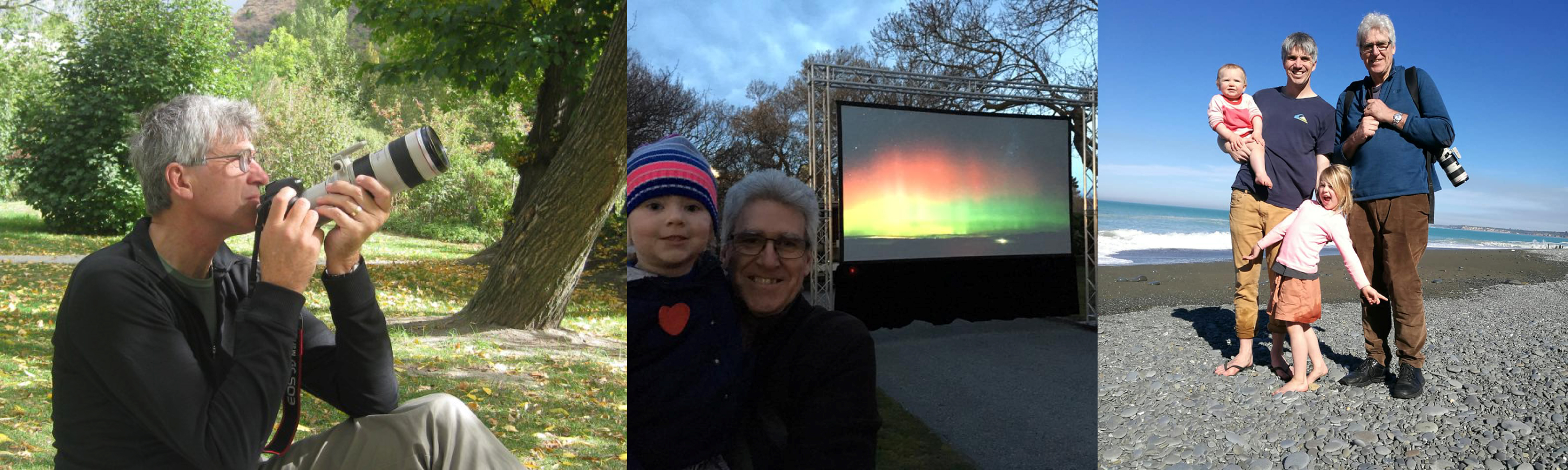 Geoff Cloake Photographer father and grandfather