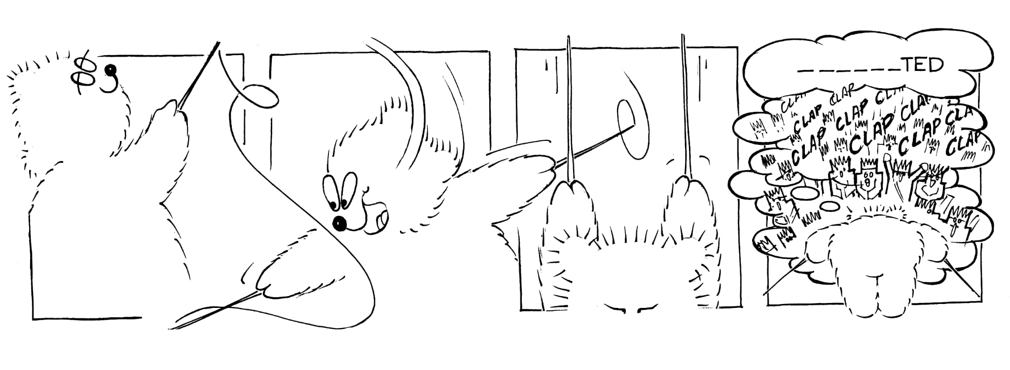 King and Ted by Geoff Cloake