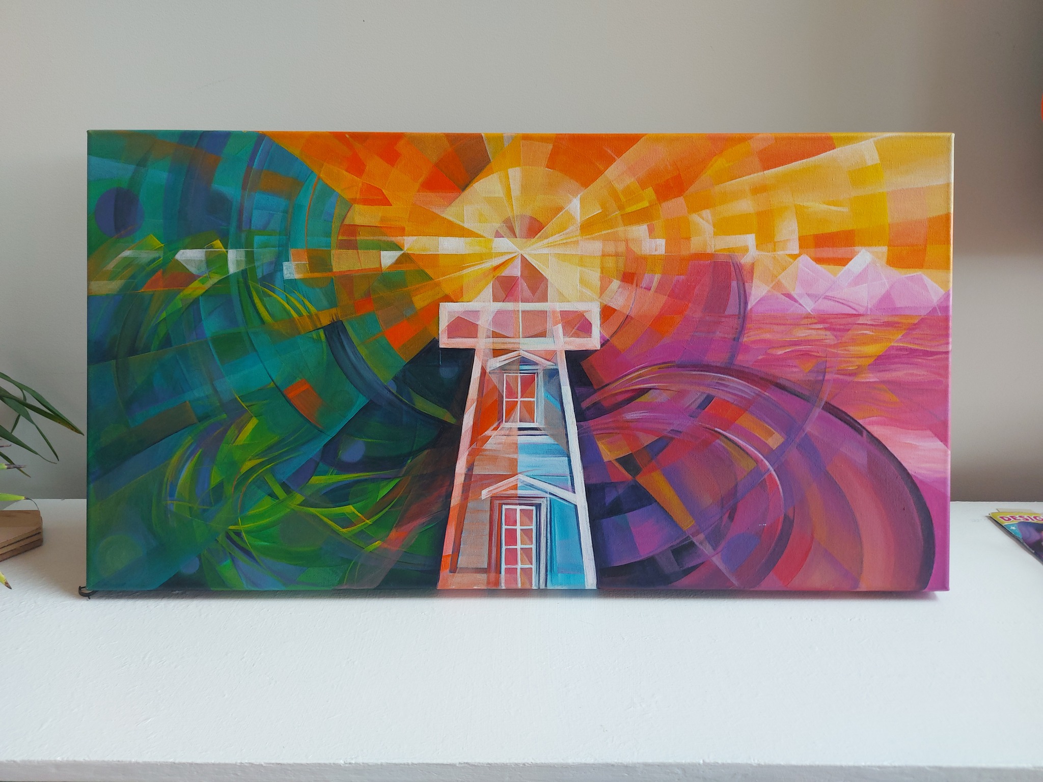 Painting By Roselyn Cloake