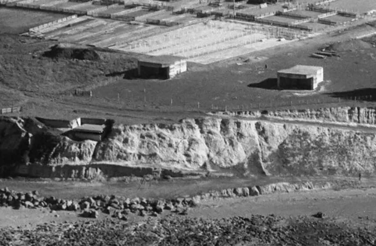 coastal defense close up smithfeild Timaru 1960 WA 53929