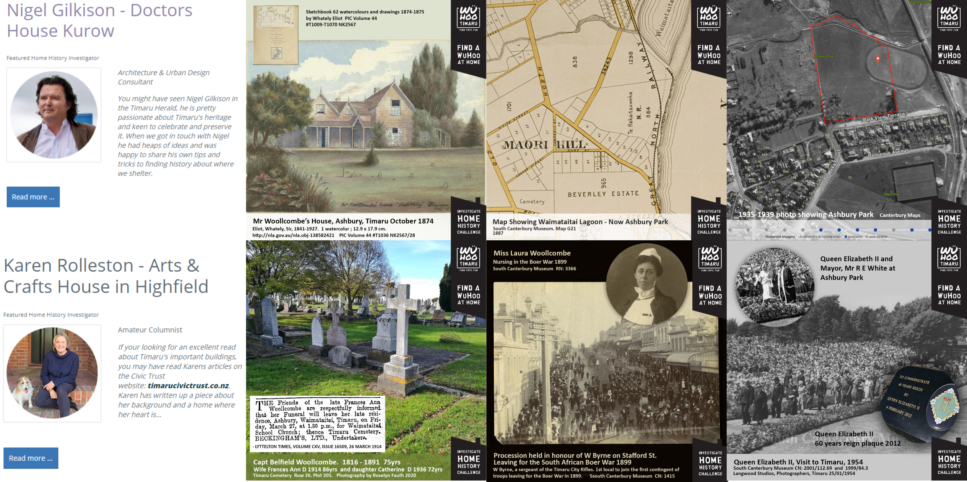 WuHoo Timaru HomeHistory