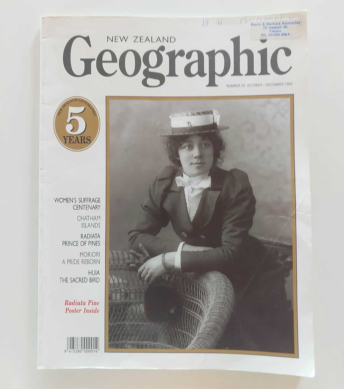 womens suffrage New Zealand Geographic